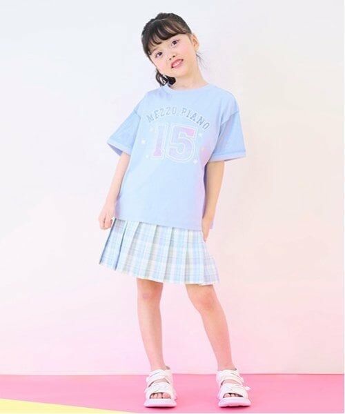 mezzo piano / メゾピアノ Tシャツ | ナンバリング　袖メッシュ半袖Tシャツ | 詳細17