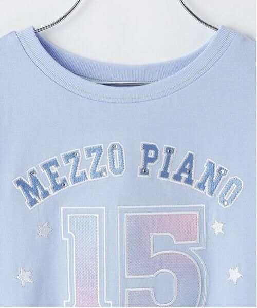 mezzo piano / メゾピアノ Tシャツ | ナンバリング　袖メッシュ半袖Tシャツ | 詳細3