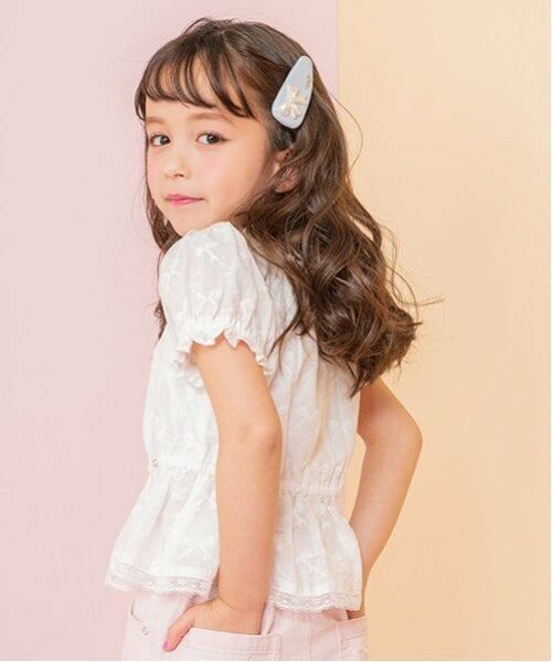 mezzo piano / メゾピアノ シャツ・ブラウス | リボンレース　コットンブラウス | 詳細12