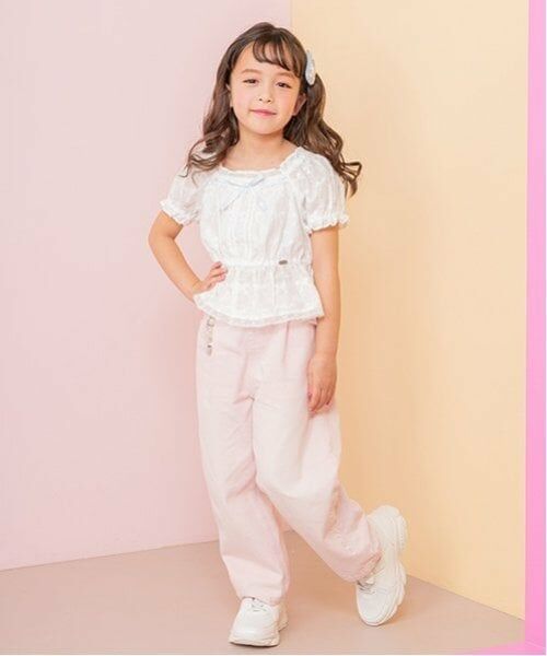 mezzo piano / メゾピアノ シャツ・ブラウス | リボンレース　コットンブラウス | 詳細13