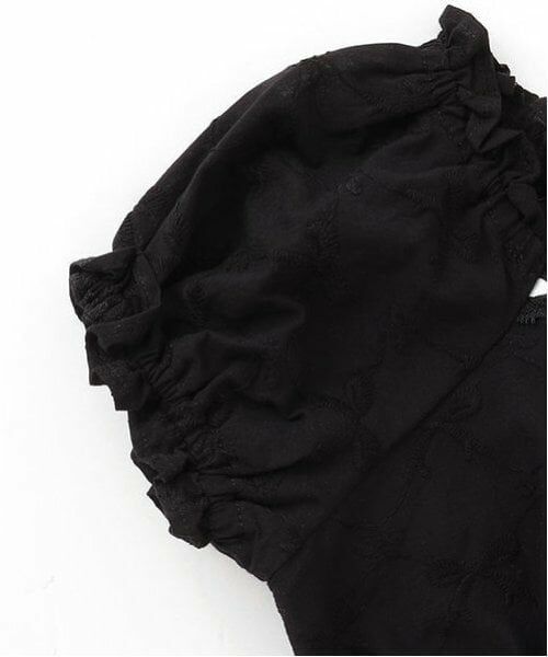 mezzo piano / メゾピアノ シャツ・ブラウス | リボンレース　コットンブラウス | 詳細3