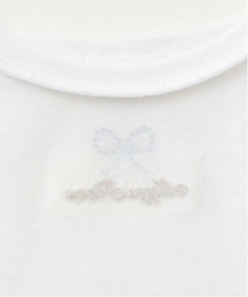 mezzo piano / メゾピアノ Tシャツ | カットワークキャミチュニック＆Tシャツセット | 詳細5