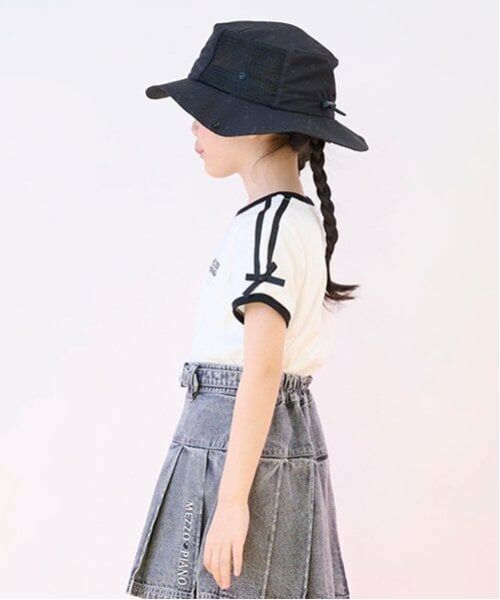 mezzo piano / メゾピアノ Tシャツ | 袖ラインリボン　半袖Tシャツ | 詳細13