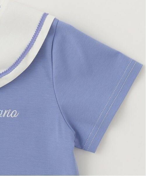 mezzo piano / メゾピアノ Tシャツ | セーラーカラー　半袖Tシャツ | 詳細7