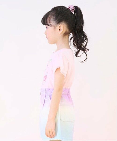 mezzo piano / メゾピアノ Tシャツ | フルーツシャーベットアップリケ　半袖Tシャツ | 詳細12