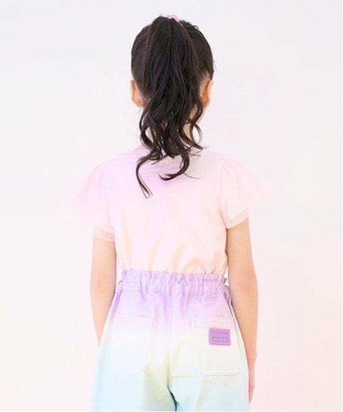 mezzo piano / メゾピアノ Tシャツ | フルーツシャーベットアップリケ　半袖Tシャツ | 詳細13