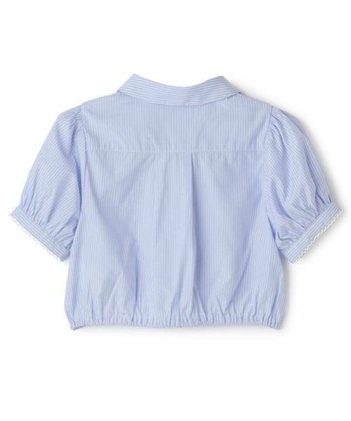 mezzo piano / メゾピアノ シャツ・ブラウス | ネクタイつき　半袖シャツ | 詳細1