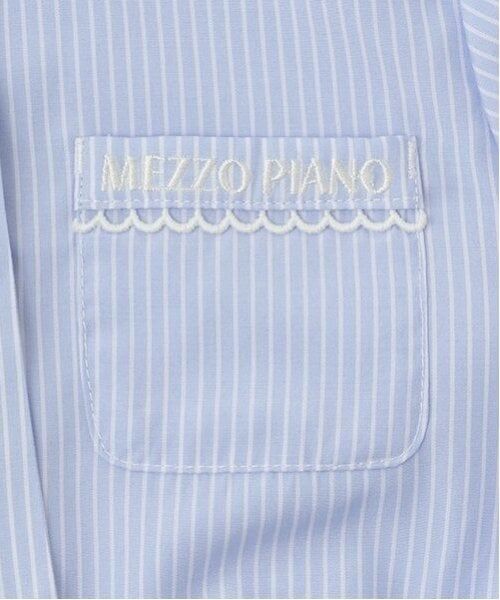 mezzo piano / メゾピアノ シャツ・ブラウス | ネクタイつき　半袖シャツ | 詳細5