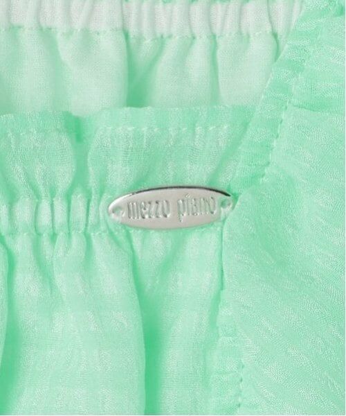 mezzo piano / メゾピアノ シャツ・ブラウス | フリルシアーブラウス | 詳細4