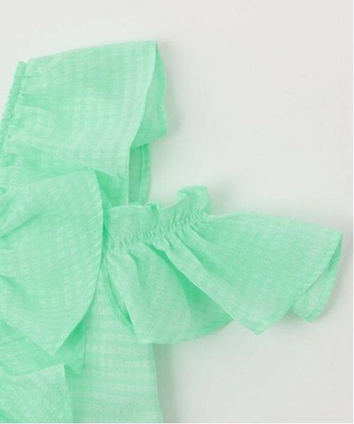 mezzo piano / メゾピアノ シャツ・ブラウス | フリルシアーブラウス | 詳細5