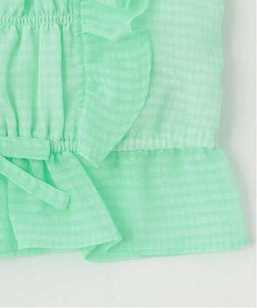 mezzo piano / メゾピアノ シャツ・ブラウス | フリルシアーブラウス | 詳細8