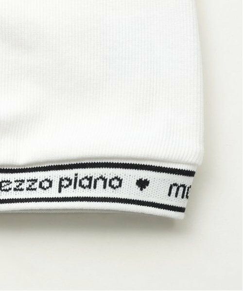 mezzo piano / メゾピアノ シャツ・ブラウス | シアーシャツ＆ロゴリブタンクトップセット | 詳細14