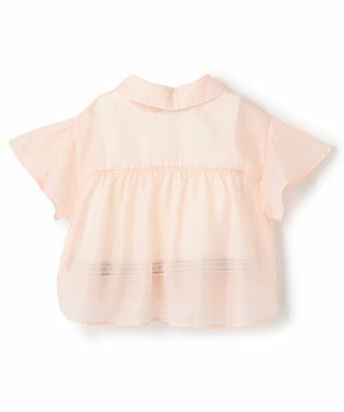 mezzo piano / メゾピアノ シャツ・ブラウス | シアーシャツ＆ロゴリブタンクトップセット | 詳細2