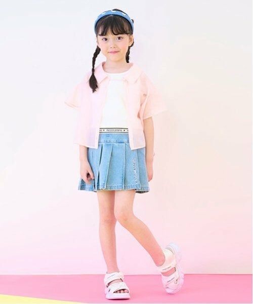 mezzo piano / メゾピアノ シャツ・ブラウス | シアーシャツ＆ロゴリブタンクトップセット | 詳細23