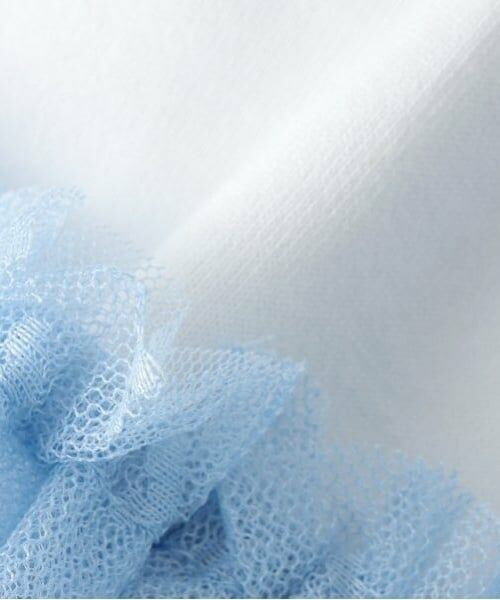 mezzo piano / メゾピアノ その他トップス | チュールチュニック　レイヤード半袖Tシャツ | 詳細10