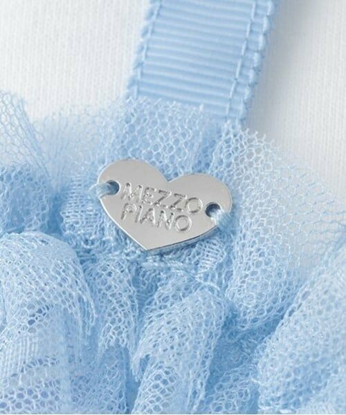 mezzo piano / メゾピアノ その他トップス | チュールチュニック　レイヤード半袖Tシャツ | 詳細4