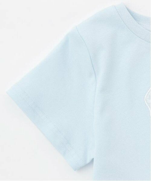 mezzo piano / メゾピアノ Tシャツ | リボンアップリケ　半袖Tシャツ | 詳細5