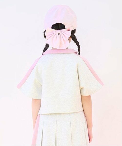 mezzo piano / メゾピアノ Tシャツ | 接触冷感　ハーフZIP　ルーズトップス | 詳細13