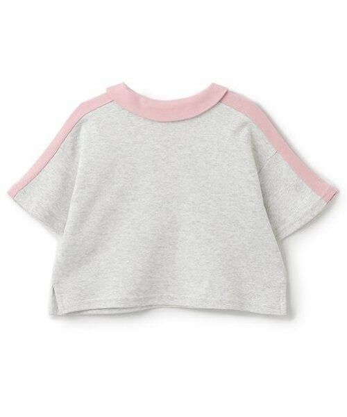 mezzo piano / メゾピアノ Tシャツ | 接触冷感　ハーフZIP　ルーズトップス | 詳細2