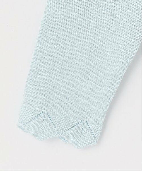 mezzo piano / メゾピアノ ブルゾン | 透かしスカラップ　ニットボレロ | 詳細4