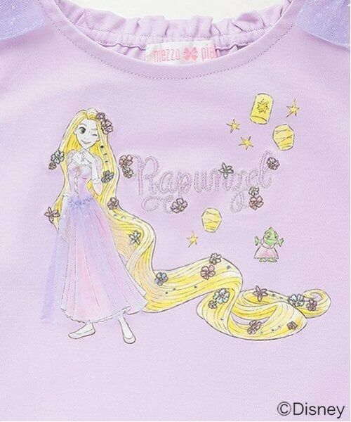 mezzo piano / メゾピアノ Tシャツ | 【ラプンツェル】2way肩開きTシャツ | 詳細10
