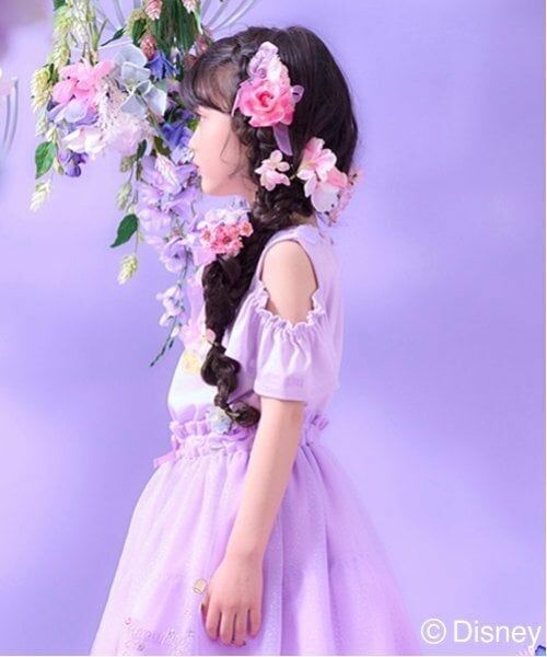 mezzo piano / メゾピアノ Tシャツ | 【ラプンツェル】2way肩開きTシャツ | 詳細17