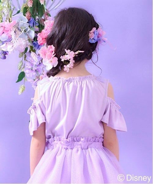 mezzo piano / メゾピアノ Tシャツ | 【ラプンツェル】2way肩開きTシャツ | 詳細18