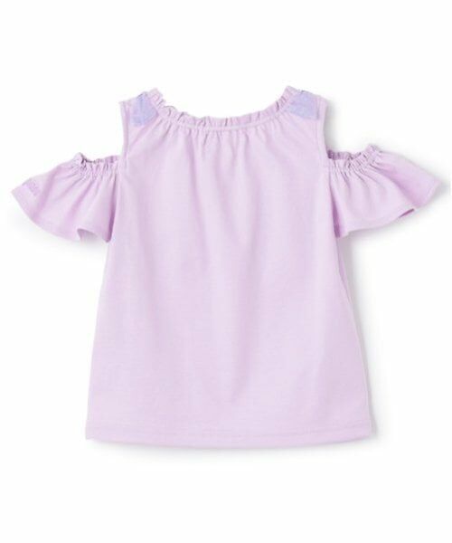 mezzo piano / メゾピアノ Tシャツ | 【ラプンツェル】2way肩開きTシャツ | 詳細2