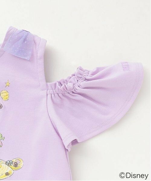 mezzo piano / メゾピアノ Tシャツ | 【ラプンツェル】2way肩開きTシャツ | 詳細4