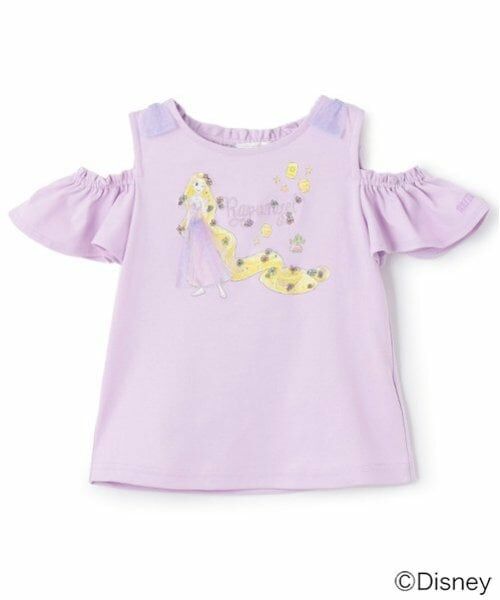 mezzo piano / メゾピアノ Tシャツ | 【ラプンツェル】2way肩開きTシャツ | 詳細20