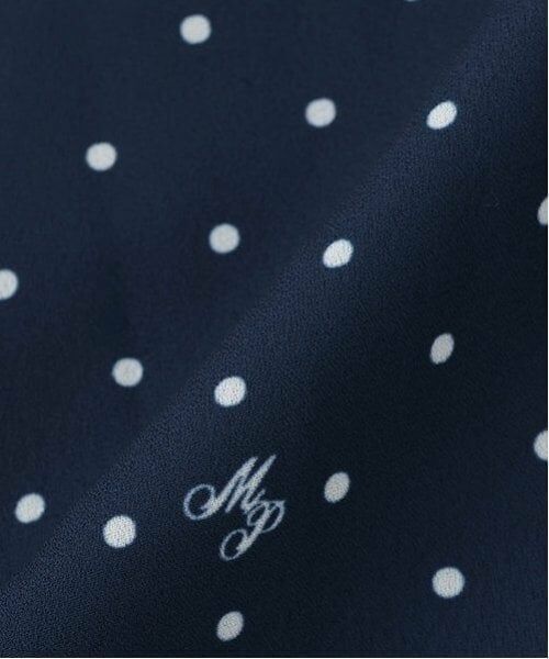 mezzo piano / メゾピアノ ミニ丈・ひざ丈ワンピース | レース衿　ドットプリーツワンピース | 詳細8