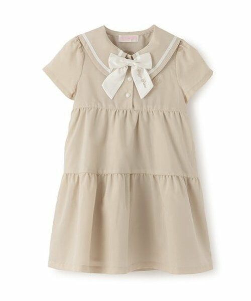 mezzo piano / メゾピアノ ミニ丈・ひざ丈ワンピース | セーラーワンピース | 詳細1