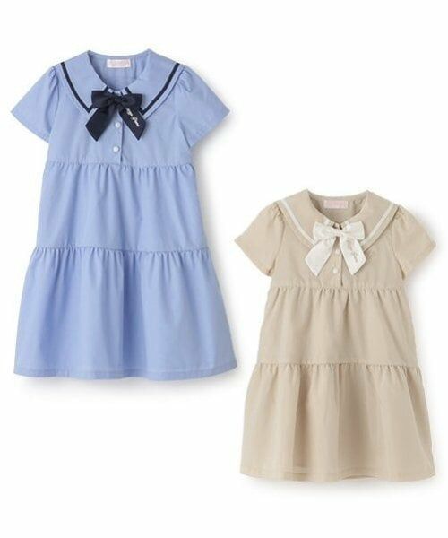 mezzo piano / メゾピアノ ミニ丈・ひざ丈ワンピース | セーラーワンピース | 詳細13