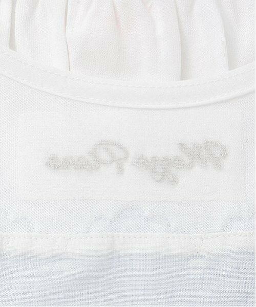 mezzo piano / メゾピアノ ミニ丈・ひざ丈ワンピース | カットワークギンガム　ドッキングワンピース | 詳細4