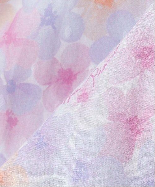 mezzo piano / メゾピアノ ミニ丈・ひざ丈ワンピース | 水彩花柄プリント　ワンピース | 詳細8