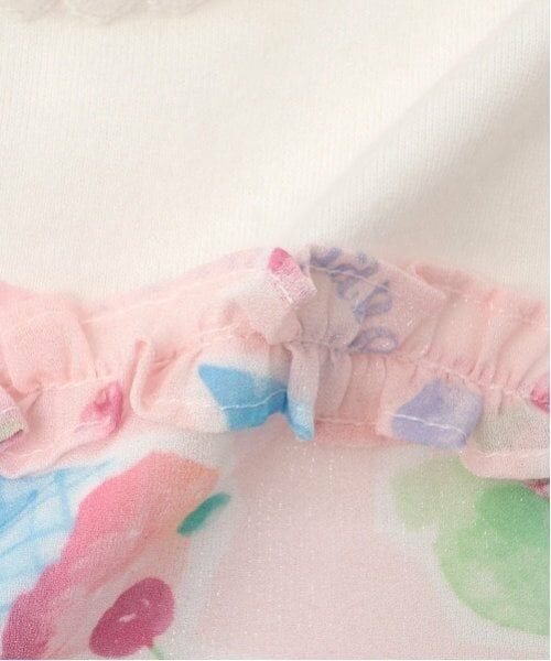 mezzo piano / メゾピアノ ミニ丈・ひざ丈ワンピース | フルーツシャーベット柄　ワンピース | 詳細7