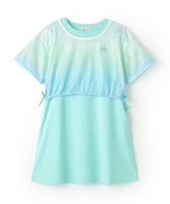 mezzo piano / メゾピアノ ミニ丈・ひざ丈ワンピース | グラデーションメッシュ＆ワンピースセット