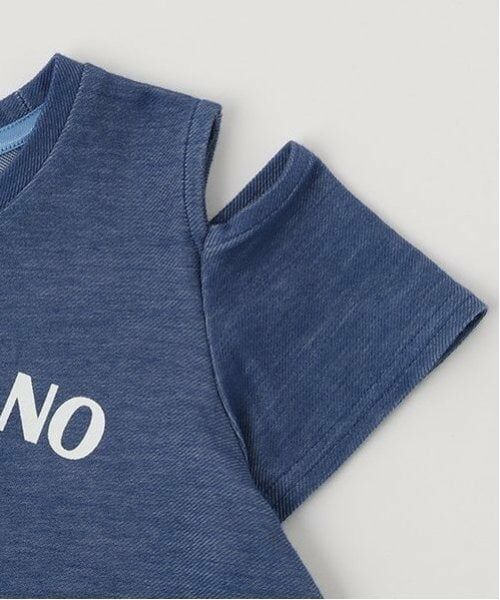 mezzo piano / メゾピアノ ミニ丈・ひざ丈ワンピース | グラデーションメッシュ＆ワンピースセット | 詳細12