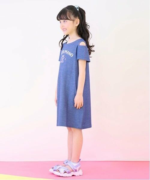 mezzo piano / メゾピアノ ミニ丈・ひざ丈ワンピース | グラデーションメッシュ＆ワンピースセット | 詳細22