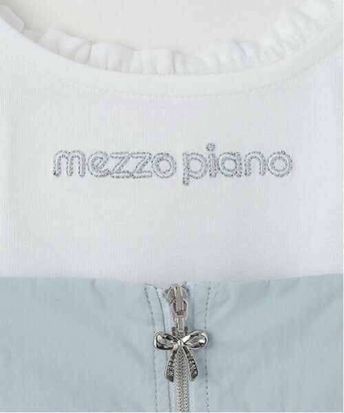 mezzo piano / メゾピアノ ミニ丈・ひざ丈ワンピース | フロントZIPキャミワンピース＆半袖Tシャツセット | 詳細9