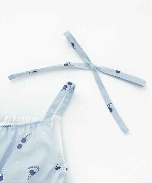 mezzo piano / メゾピアノ ミニ丈・ひざ丈ワンピース | ブラウス＆チェリー柄キャミワンピースセット | 詳細11