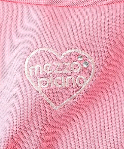 mezzo piano / メゾピアノ ミニ丈・ひざ丈ワンピース | シアーシャツ　ドッキングワンピース | 詳細3