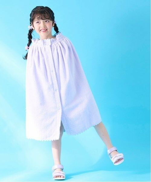 mezzo piano / メゾピアノ 水着・スイムグッズ | 【SWIM】泉州タオル　お着替えラップタオル（ラベンダー）