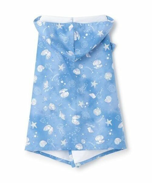 mezzo piano / メゾピアノ 水着・スイムグッズ | シェル柄　速乾タオルポンチョ | 詳細2