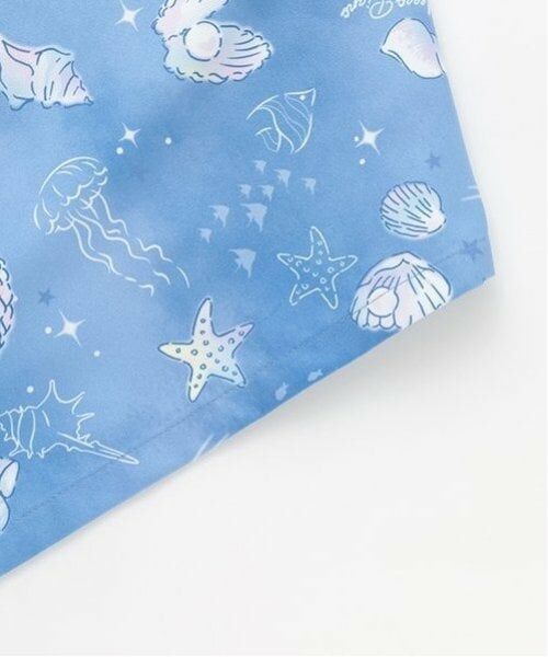 mezzo piano / メゾピアノ 水着・スイムグッズ | シェル柄　速乾タオルポンチョ | 詳細5