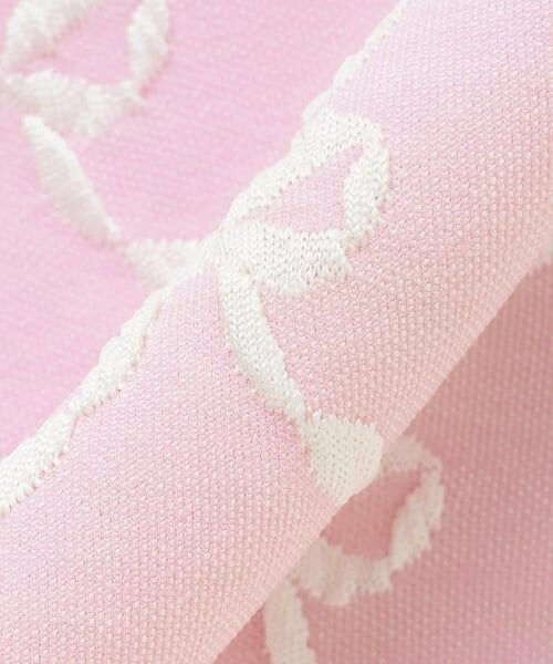 mezzo piano / メゾピアノ その他インナー・ルームウェア | 【バレエ】リボンジャガード柄　レオタード | 詳細7