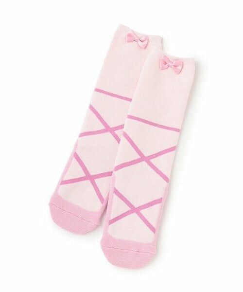 mezzo piano / メゾピアノ ソックス | 【バレエ】トゥシューズ風オーバーソックス | 詳細1