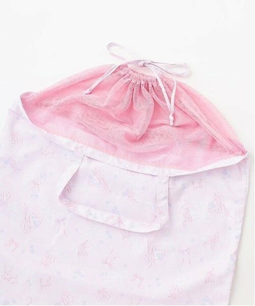 mezzo piano / メゾピアノ トートバッグ | 【バレエ】総柄ポケッタブル衣装バッグ | 詳細3