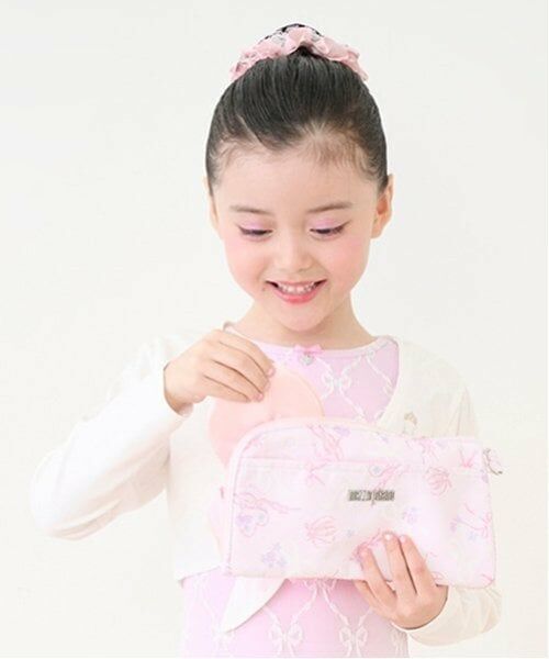 mezzo piano / メゾピアノ ポーチ | 【バレエ】総柄シューズポーチ | 詳細12