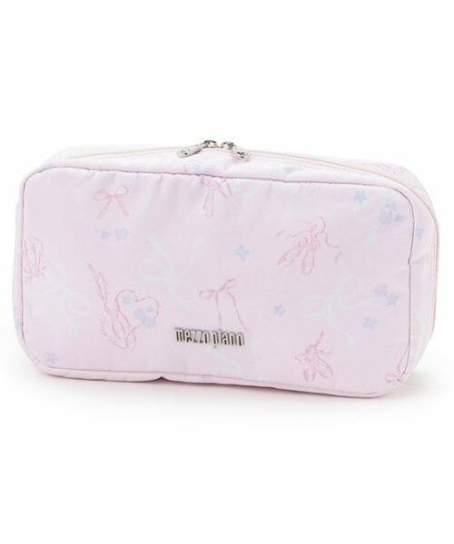 mezzo piano / メゾピアノ ポーチ | 【バレエ】総柄ヘアメイクポーチ | 詳細1